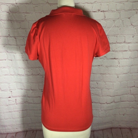 Nautica Red Short Sleeve Polo Shirt - Size Large - Picture 4 of 6